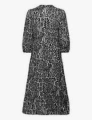 Noa Noa - AnnieNN Dress - skjortklänningar - print black/white - 1