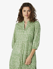 Noa Noa - AnnieNN Dress - skjortekjoler - print green - 4