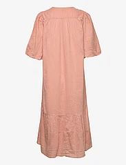 Noa Noa - Dress short sleeve - sukienki do kolan i midi - cameo brown - 1