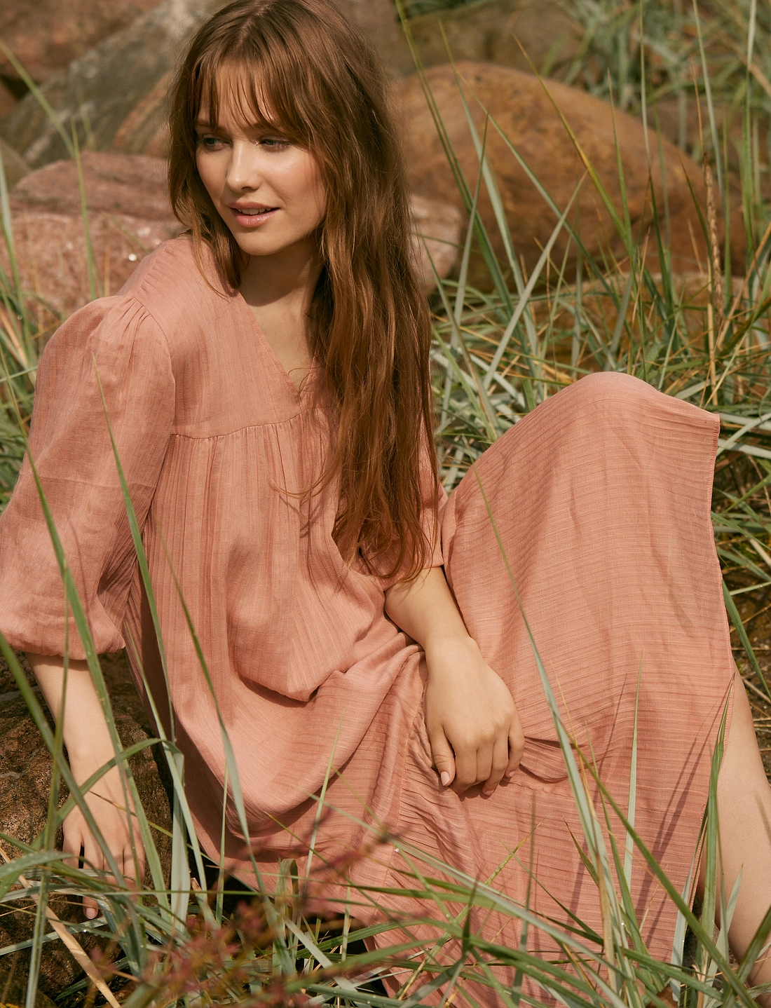 Noa noa 2025 dress short sleeve