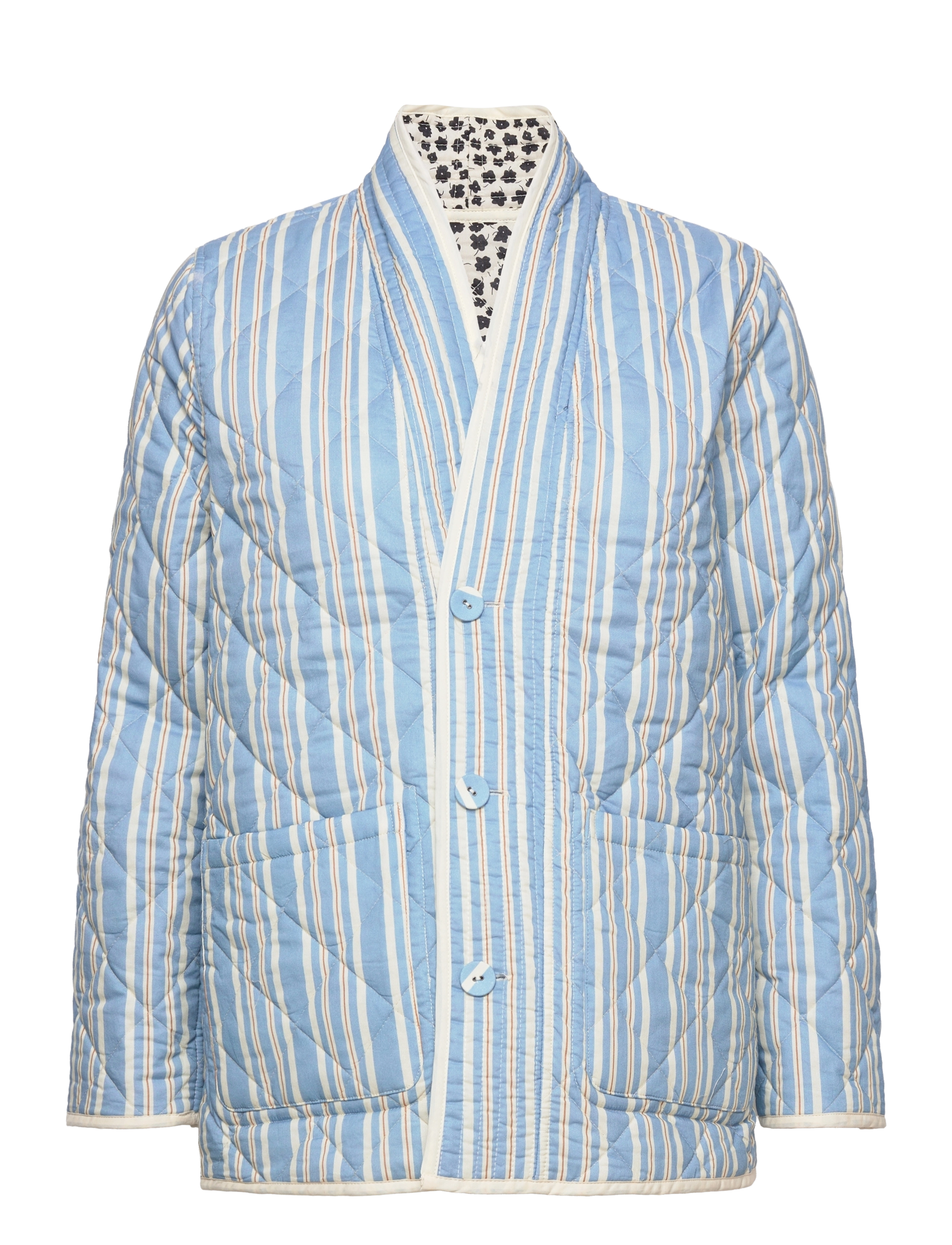 Noa Noa - Jacket - print blue - 3