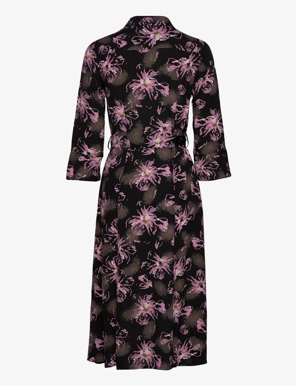 Noa Noa - LivaNN Dress - robes chemises - print black/purple - 2
