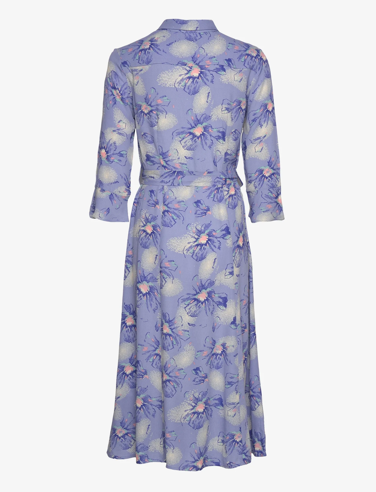 Noa Noa - LivaNN Dress - skjortekjoler - print blue/rose - 1