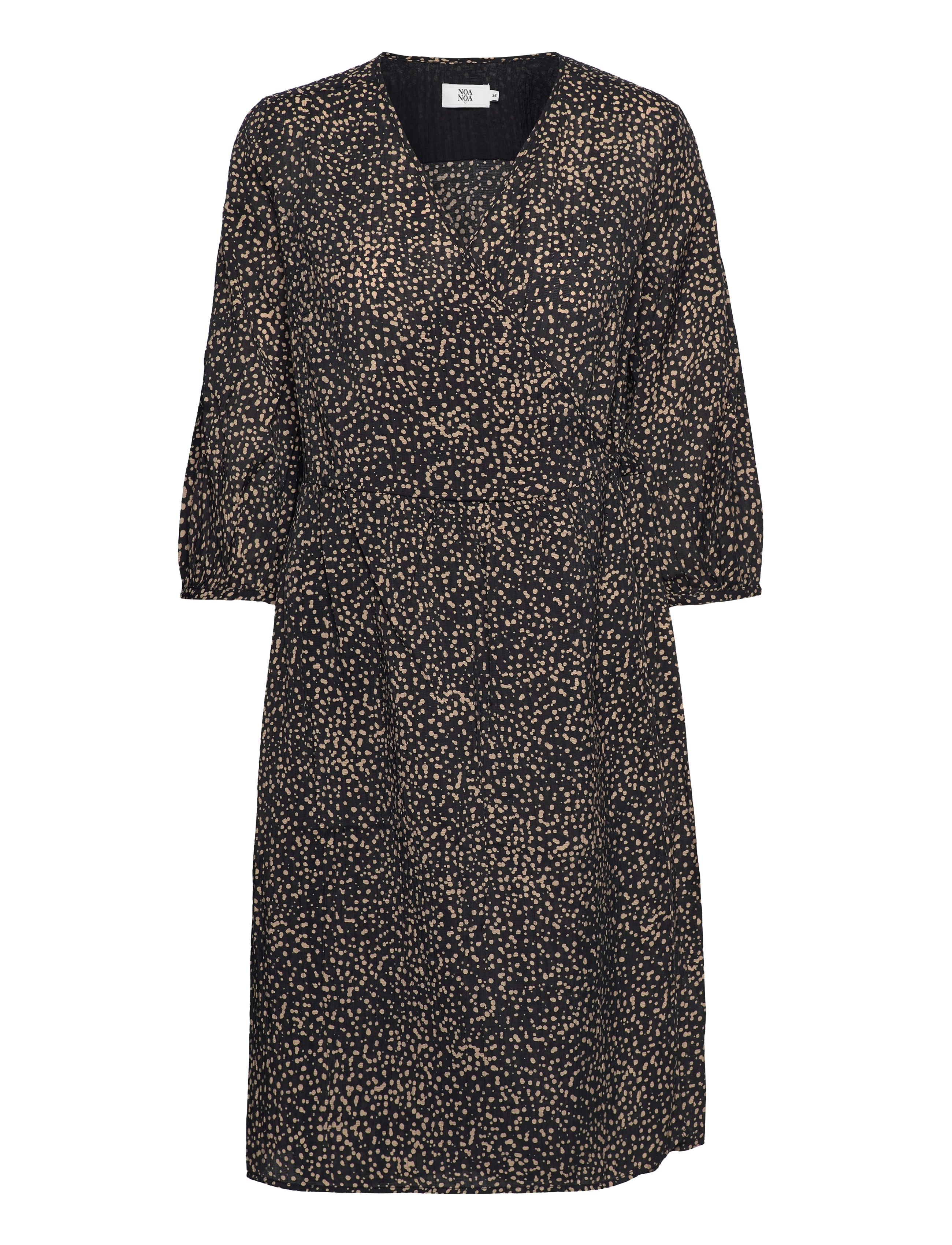 PRINT BEIGE/BLACK