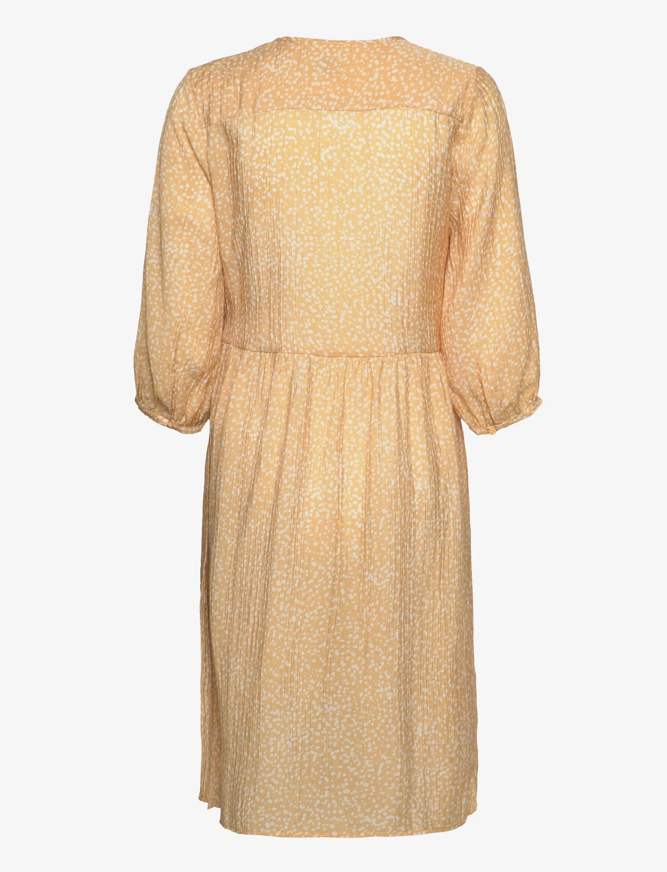 Noa Noa - CamilleNN Dress - kesämekot - print yellow/white - 1