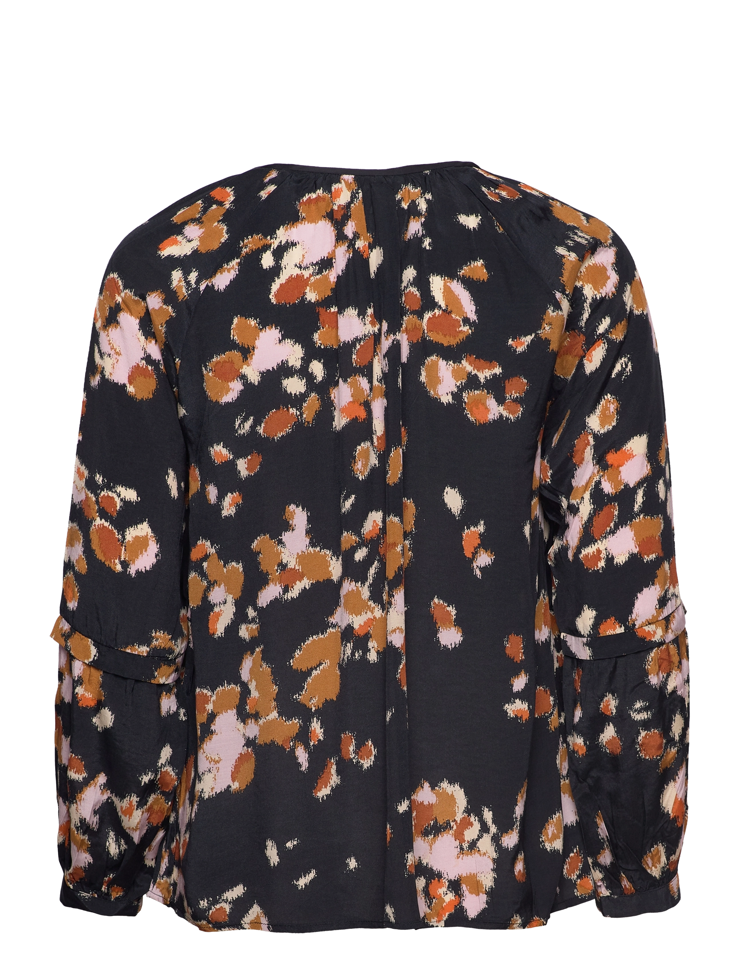 Noa Noa - Blouse - langærmede bluser - print navy/brown - 1