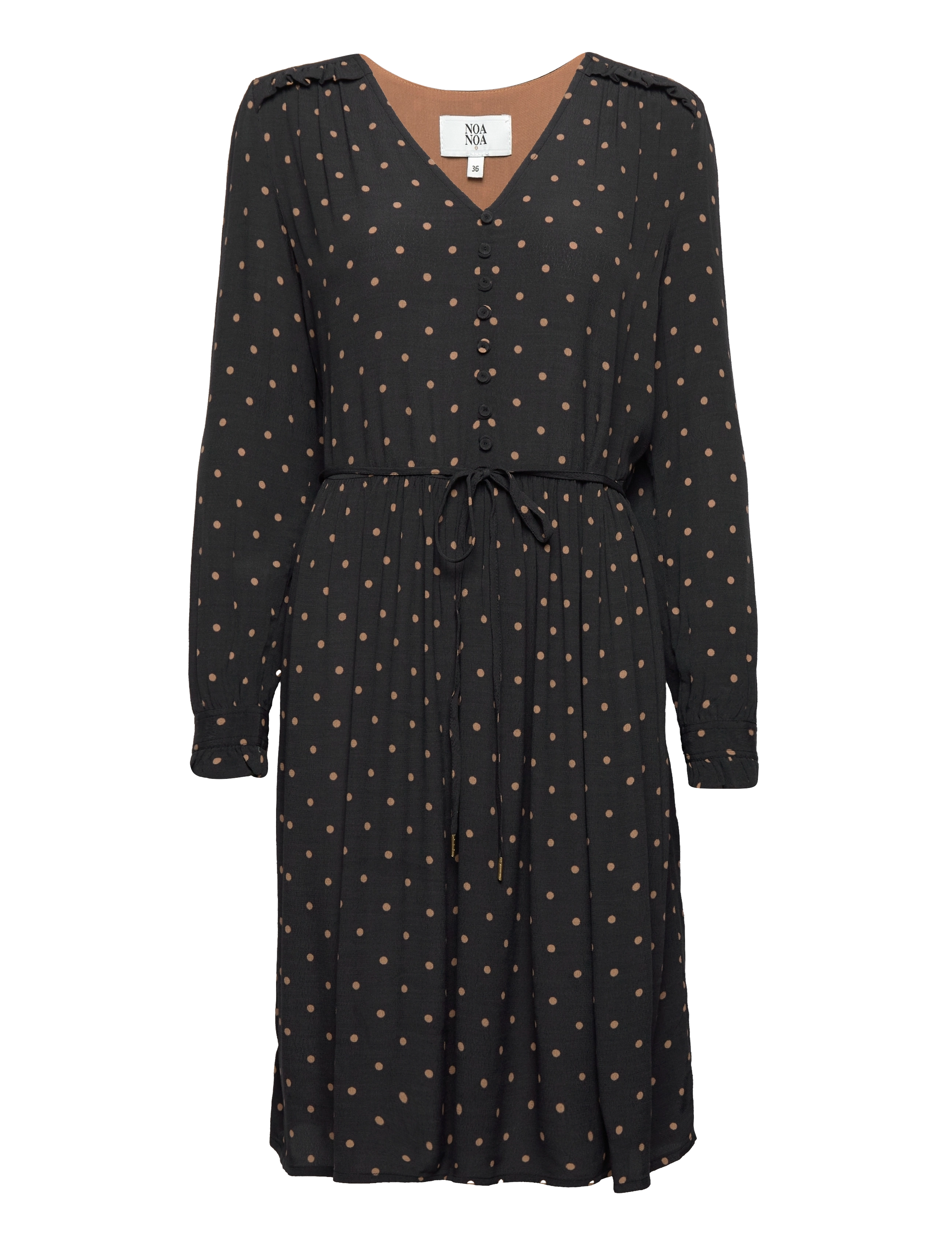 PRINT NAVY/BROWN