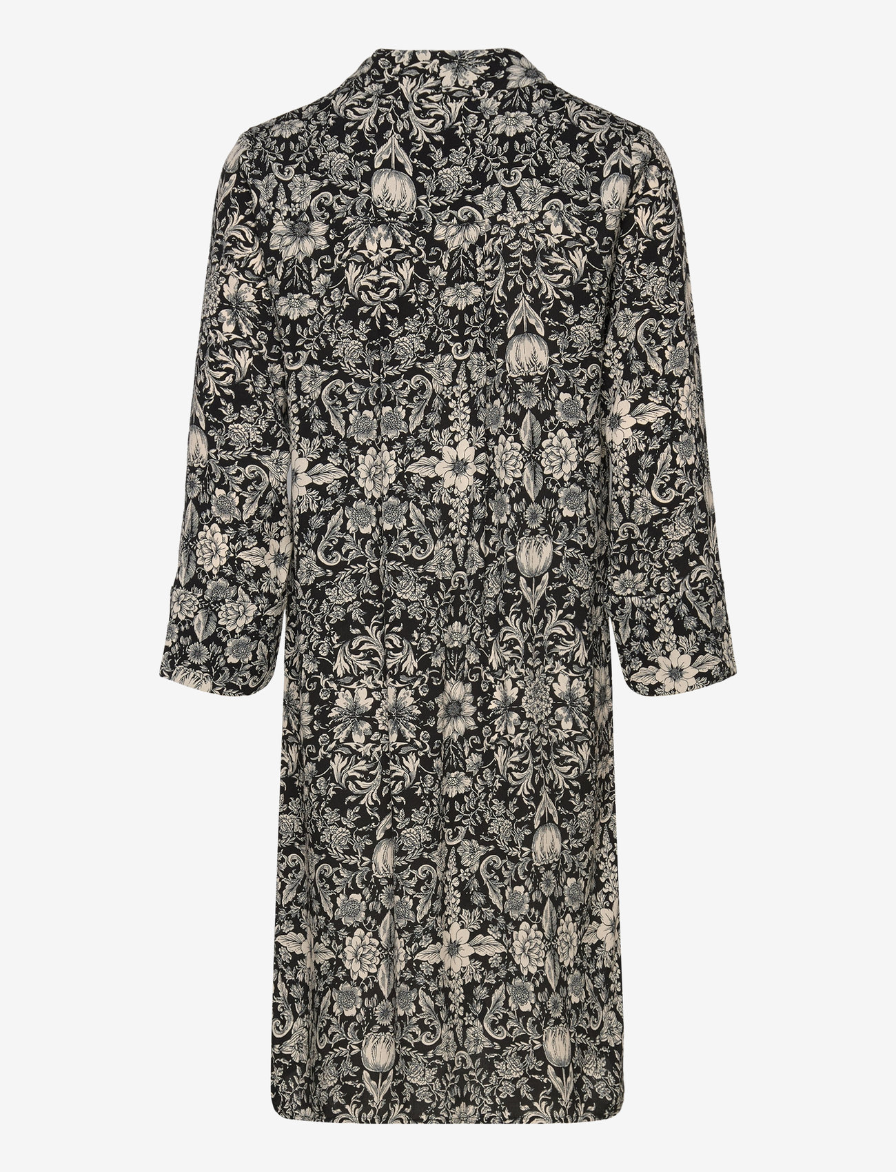 Noa Noa - LouiseNN Dress Short - korte kjoler - print black/offwhite - 1