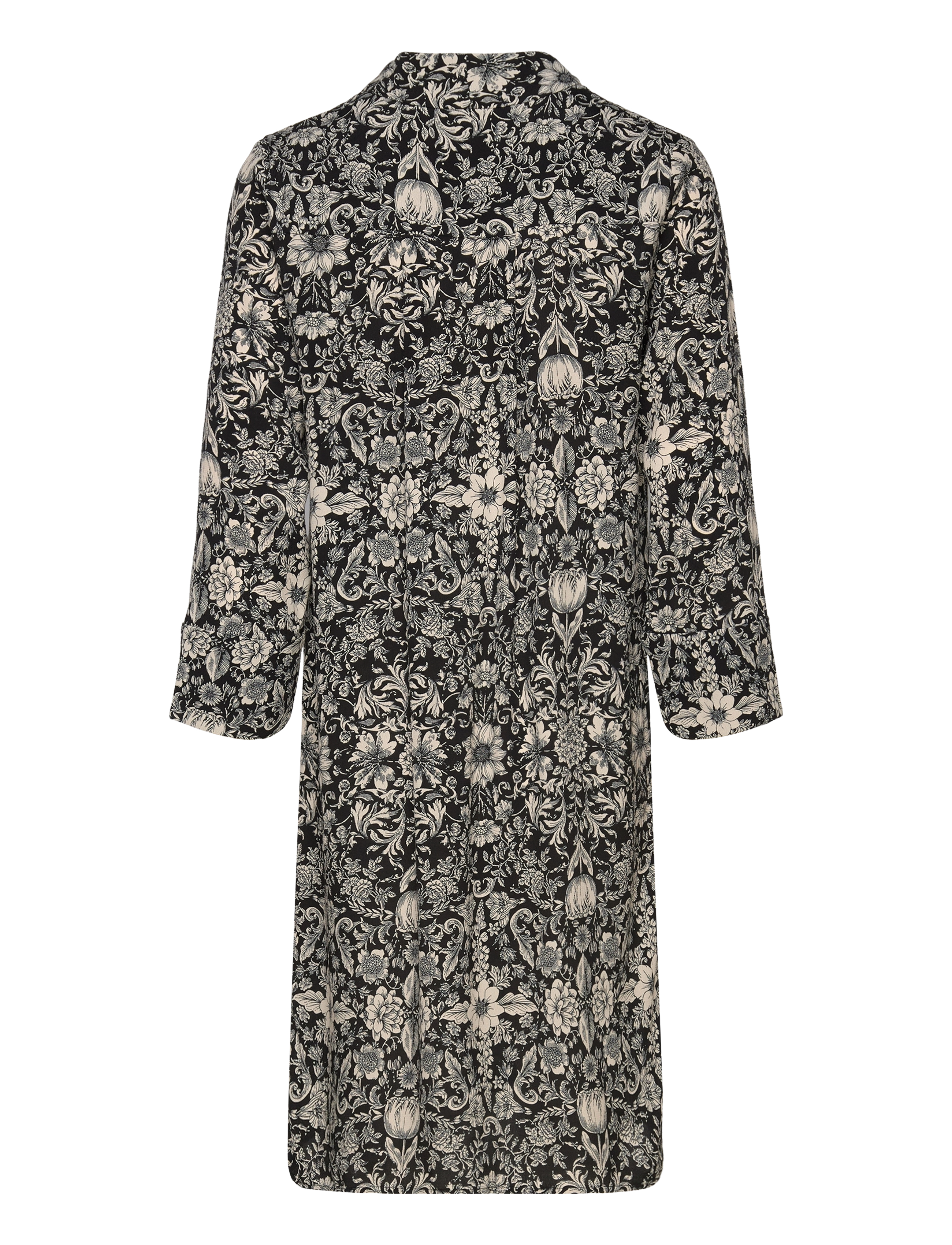 Noa Noa - LouiseNN Dress Short - minikleidid - print black/offwhite - 1