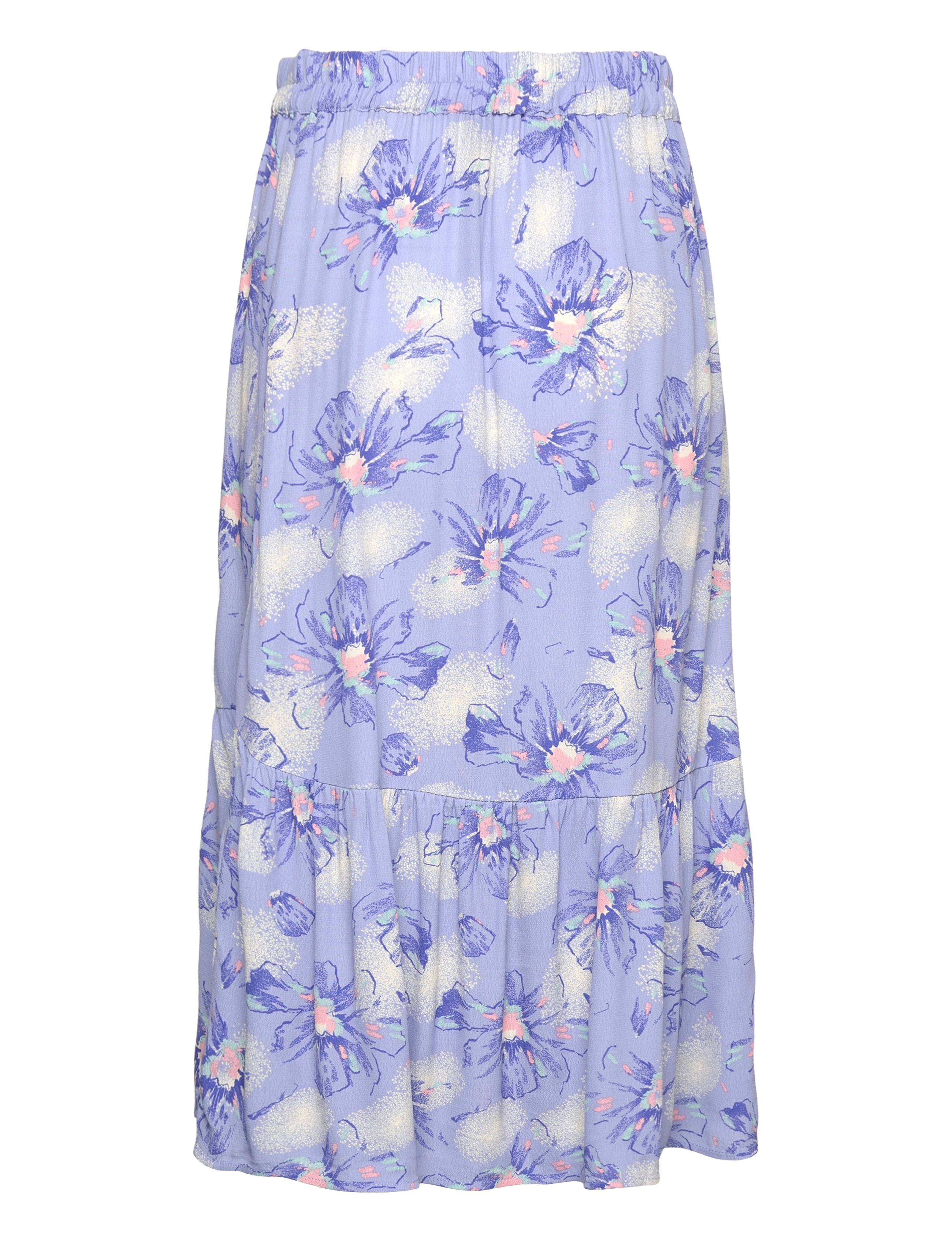 Noa Noa - LivaNN Skirt - midi nederdele - print blue/rose - 2