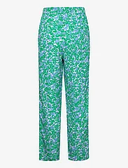 Noa Noa - BellaNN Trousers - tiesaus kirpimo kelnės - print blue/green - 1