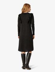 Noa Noa - Dress long sleeve - vidutinio ilgio suknelės - black - 3