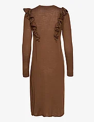 Noa Noa - Dress long sleeve - midi dresses - pinecone - 1