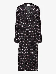 Noa Noa - ChellieNN Dress Long - vidutinio ilgio suknelės - print black/rose - 0