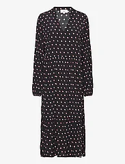 Noa Noa - ChellieNN Dress Long - midi kjoler - print black/rose - 0