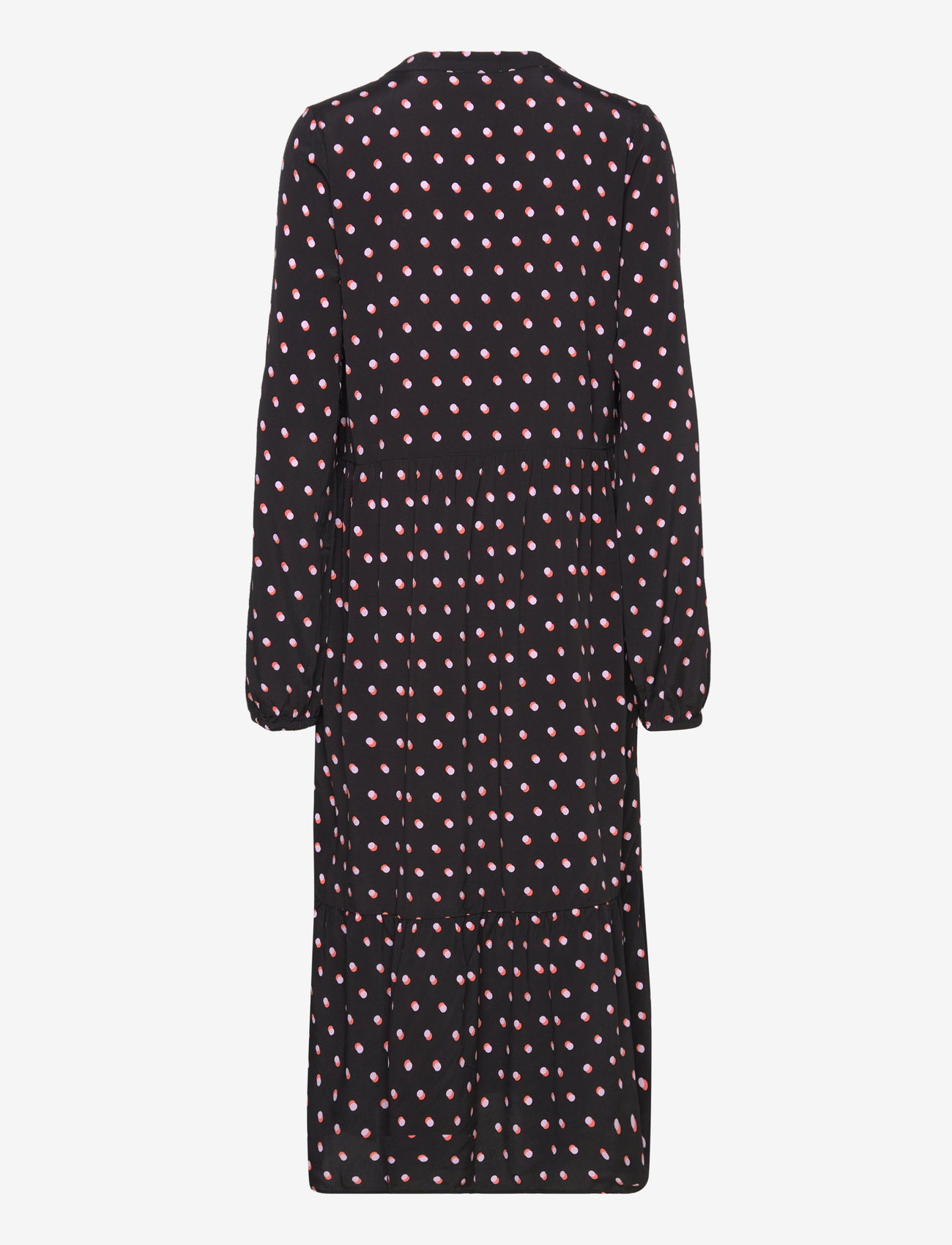 Noa Noa - ChellieNN Dress Long - midi kjoler - print black/rose - 1