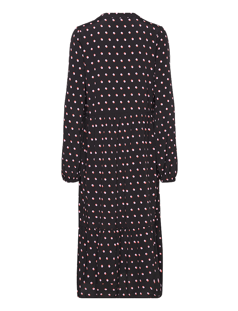 Noa Noa - ChellieNN Dress Long - midi kjoler - print black/rose - 1