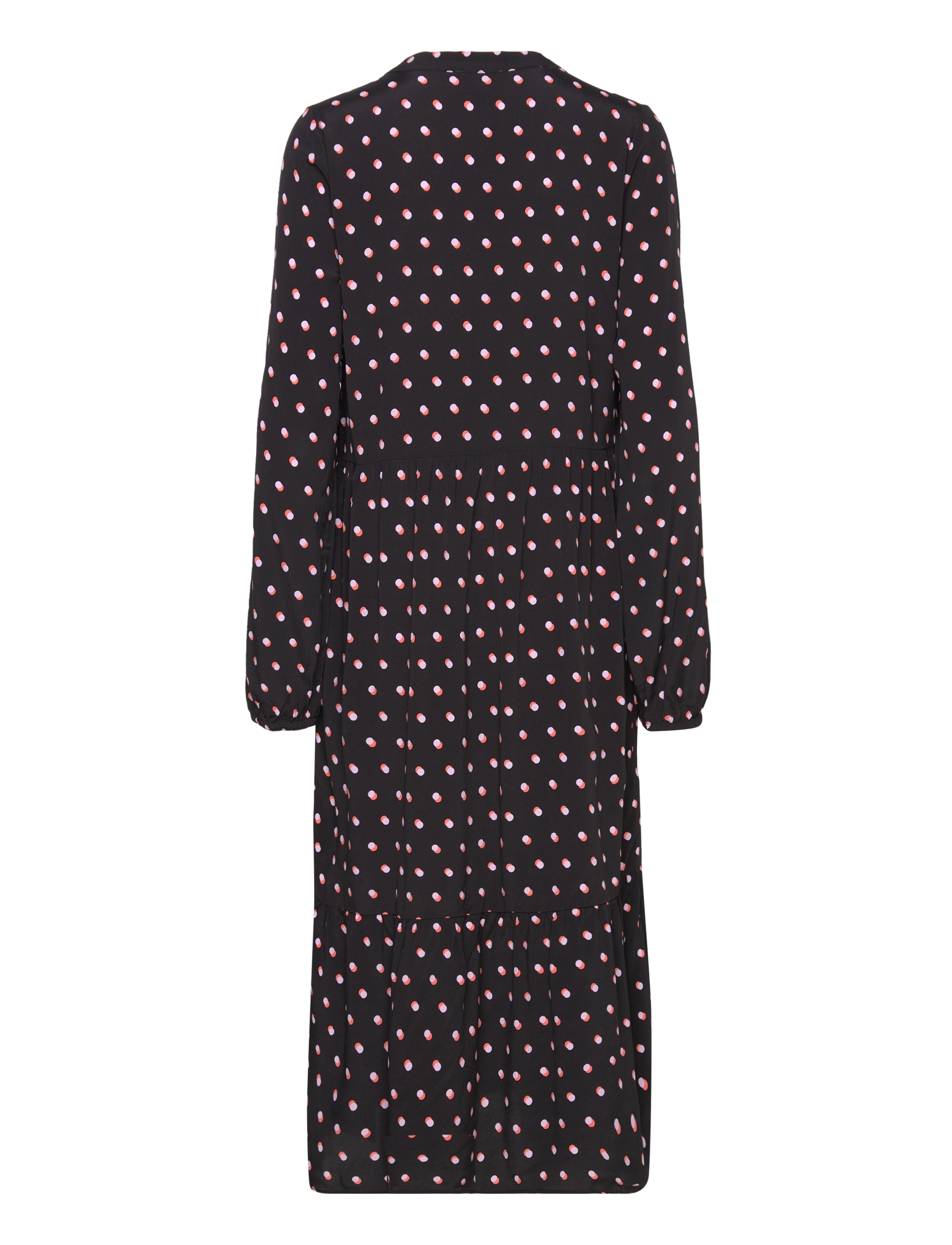 Noa Noa - ChellieNN Dress Long - midiklänningar - print black/rose - 1