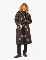 Noa Noa - Marit Coat - quilted jackets - print brown - 4
