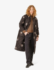 Noa Noa - Marit Coat - pavasara jakas - print brown - 6