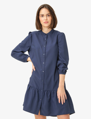 Noa Noa - TildaNN Shirt Dress - skjortekjoler - dress blues - 4