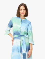 Noa Noa - LiannNN Dress - skjortekjoler - print blue/green/aqua - 4