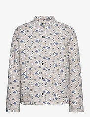 Noa Noa - CajaNN Jacket - forårsjakker - print white/blue - 0
