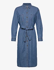 Noa Noa - LouNN Dress - jeansklänningar - denim blue - 0