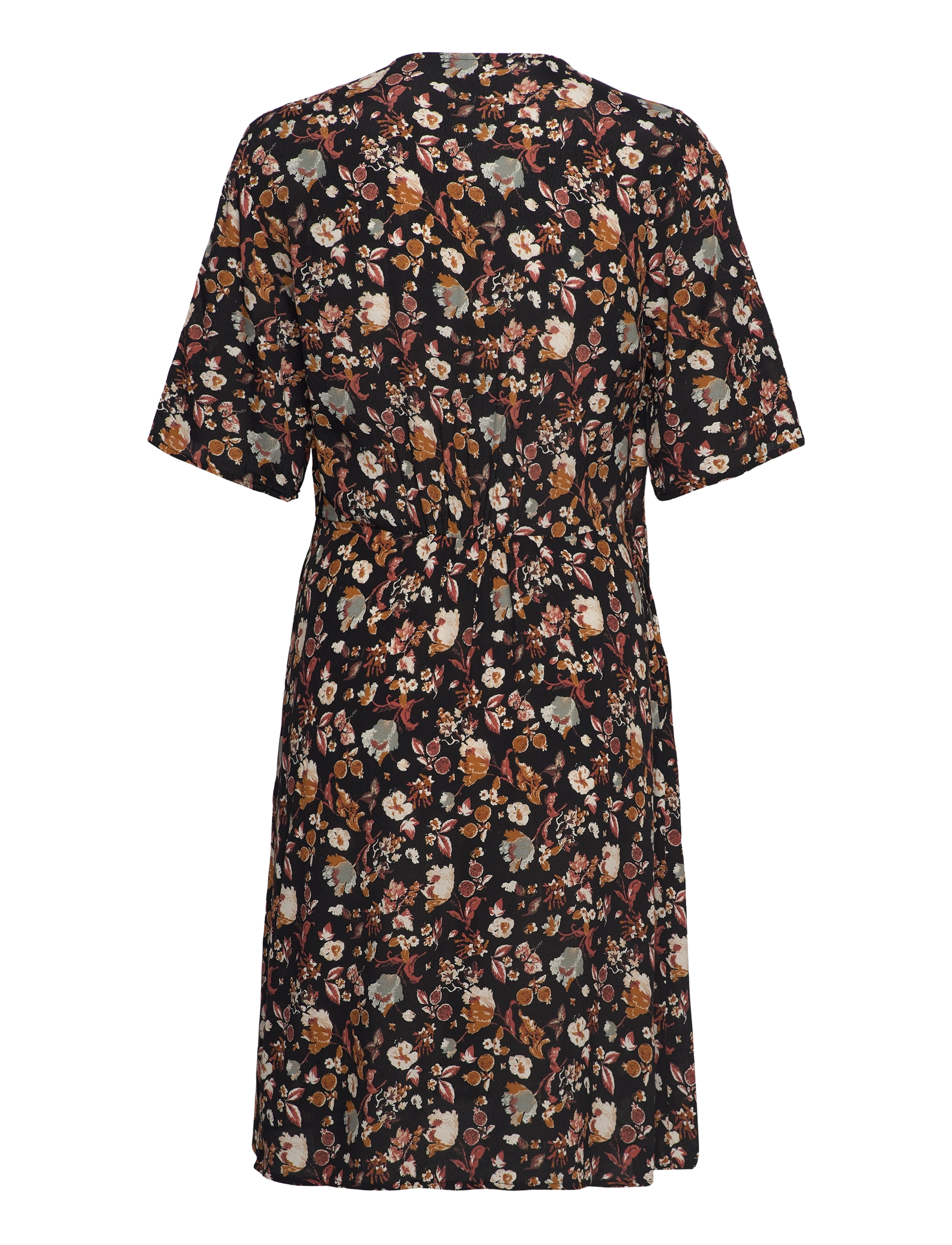 Noa Noa - LaureenNN Dress - slå-om-kjoler - print black/white/brown - 2