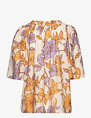 Noa Noa - DagmarNN Blouse - long sleeved blouses - print rose/purple/orange - 2