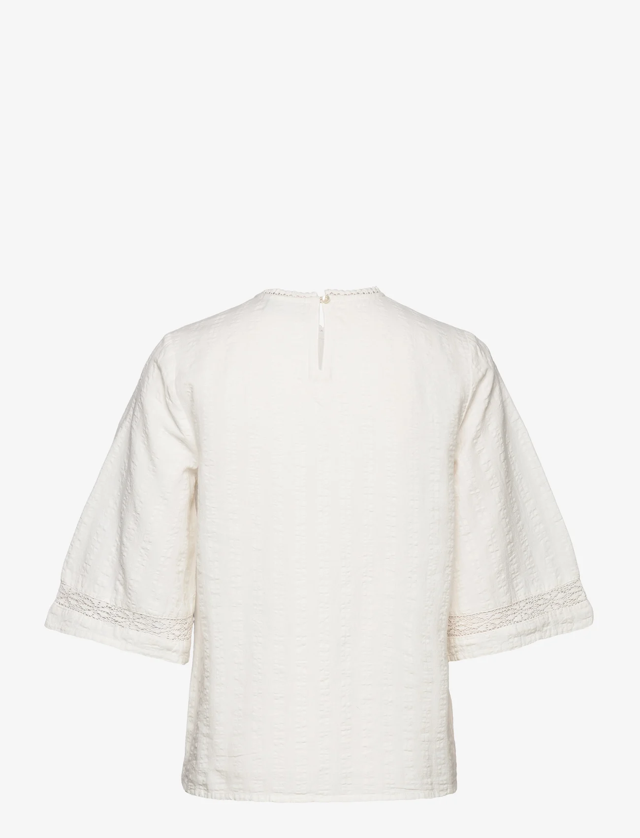 Noa Noa - LizNN Blouse - short-sleeved blouses - white - 1