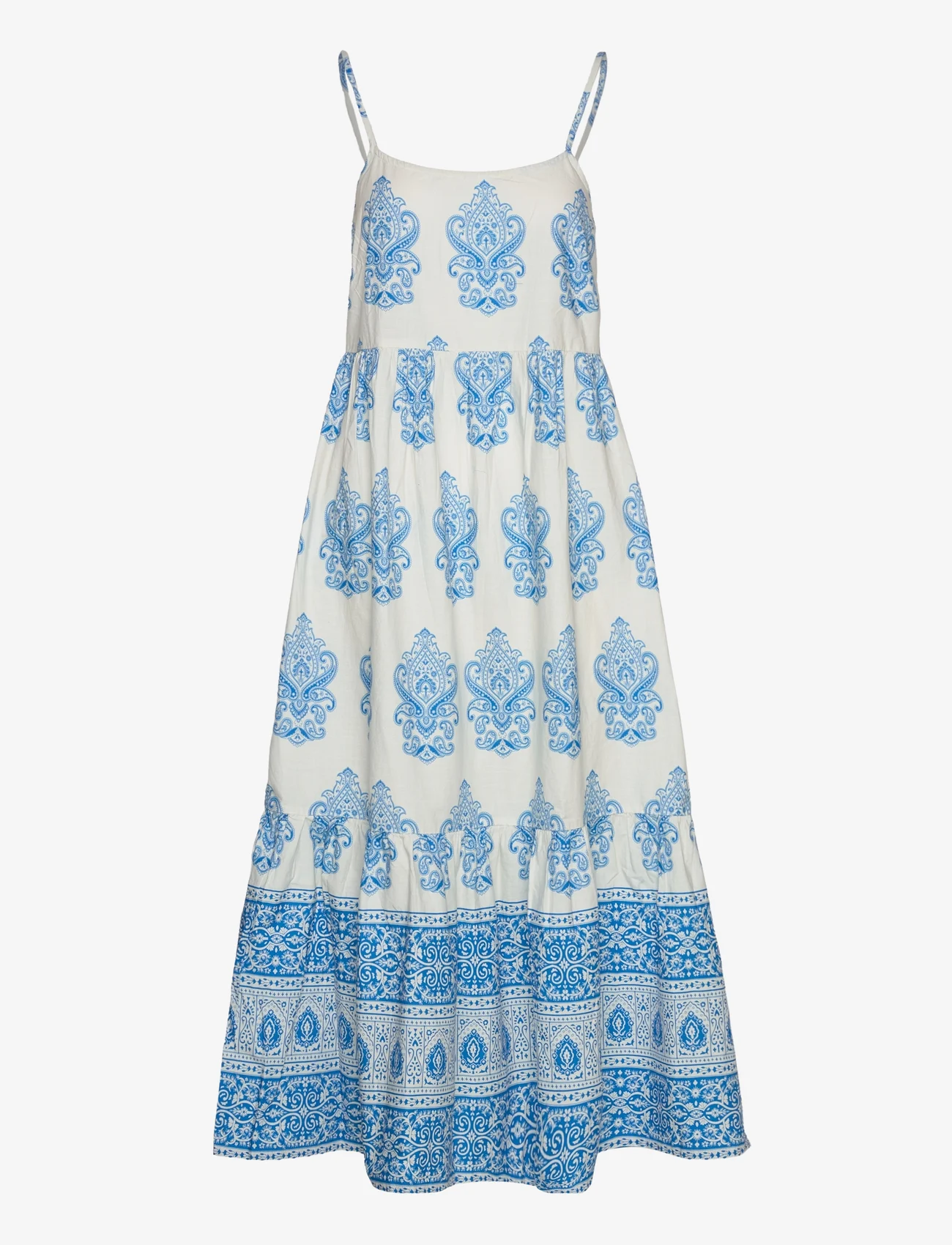 Noa Noa - TheaNN Dress - festtøj til outletpriser - print white/blue - 0