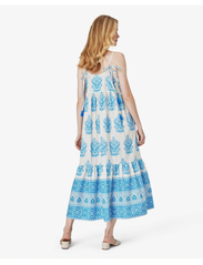 Noa Noa - TheaNN Dress - festtøj til outletpriser - print white/blue - 3
