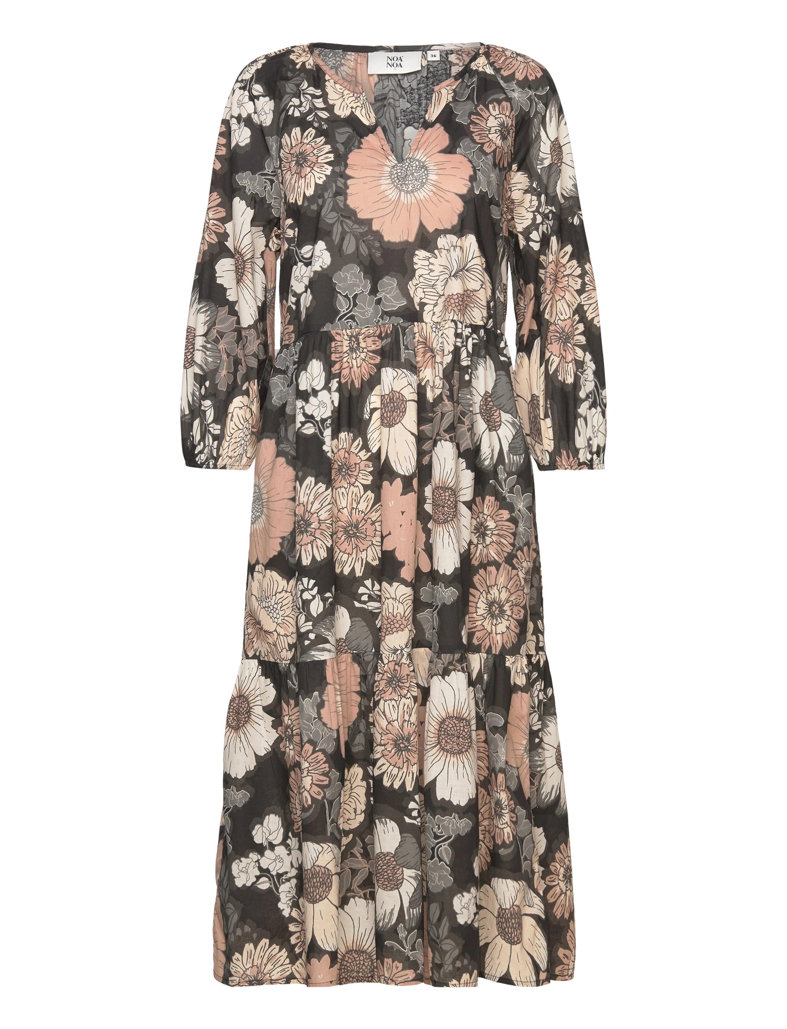 PRINT BLACK/BEIGE