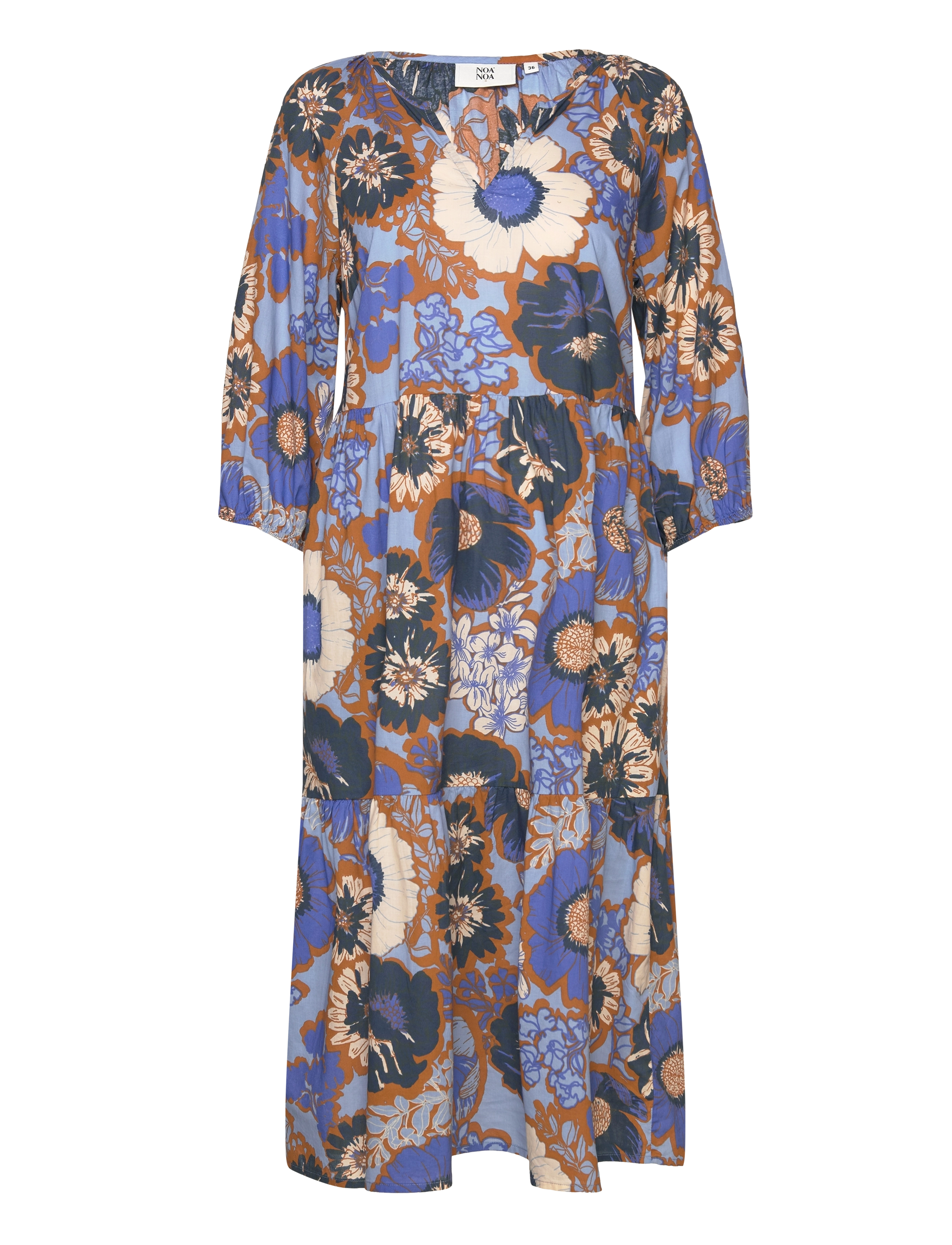 Noa Noa - CarolinaNN Dress - print blue/brown - 1
