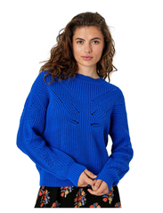 Noa Noa - MathildeNN Pullover - pullover - dazzling blue - 4