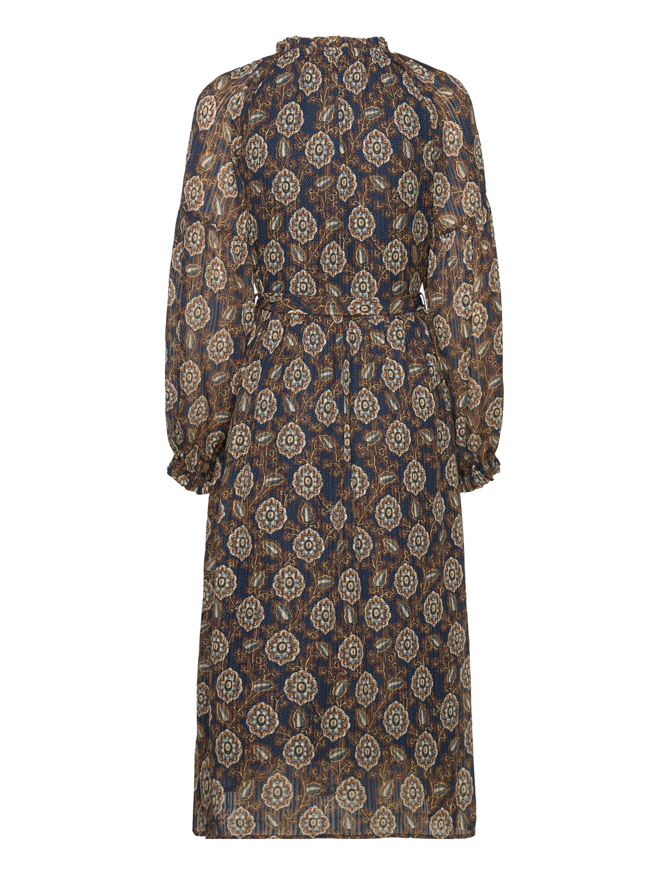 Noa Noa - NicolineNN Dress - midi kjoler - print blue/brown - 2