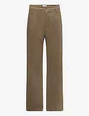 Noa Noa - TrineNN Trousers - bukser med lige ben - capers green - 0