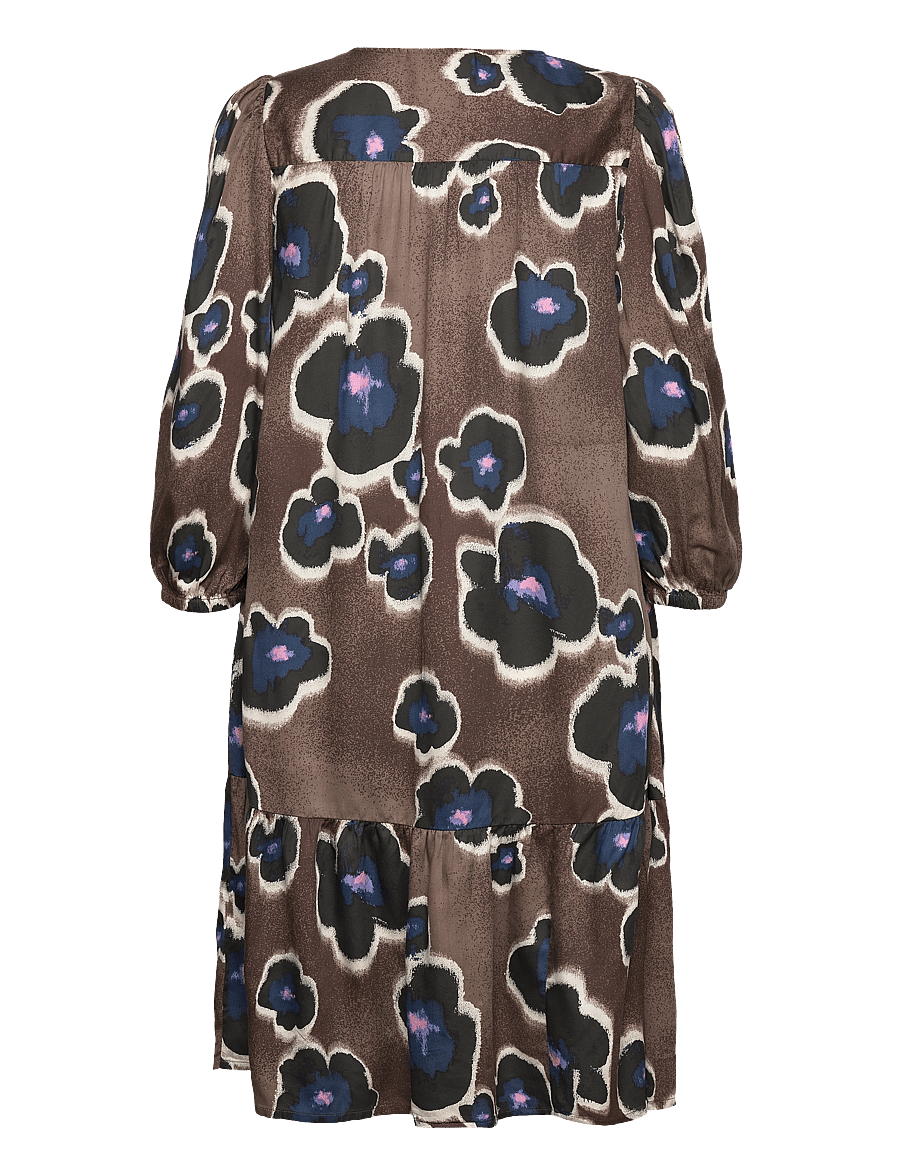 Noa Noa - AnnaNN Dress - sommerkjoler - print brown/black - 1