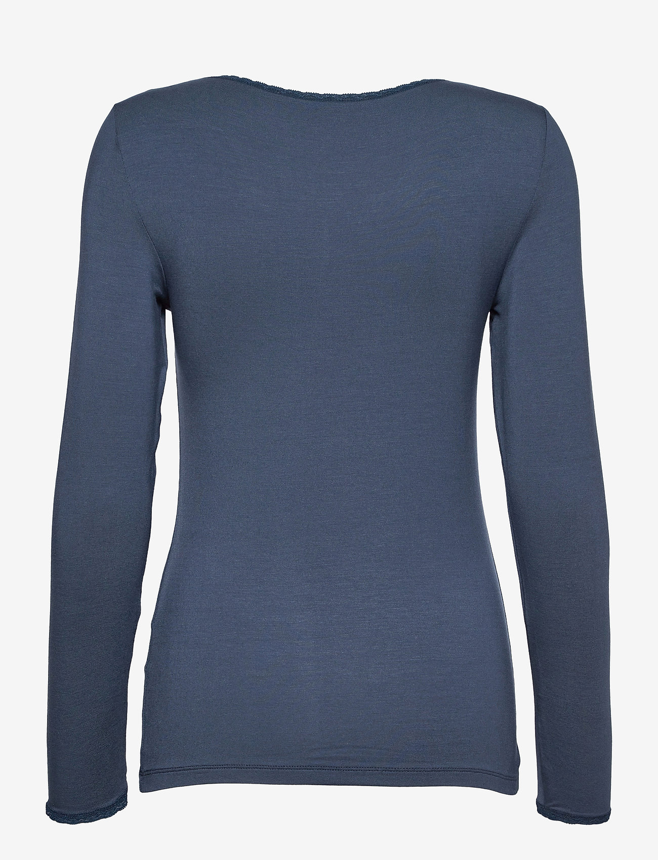 Noa Noa - AlmaNN T-Shirt Long Sleeve - najniższe ceny - dress blues - 1