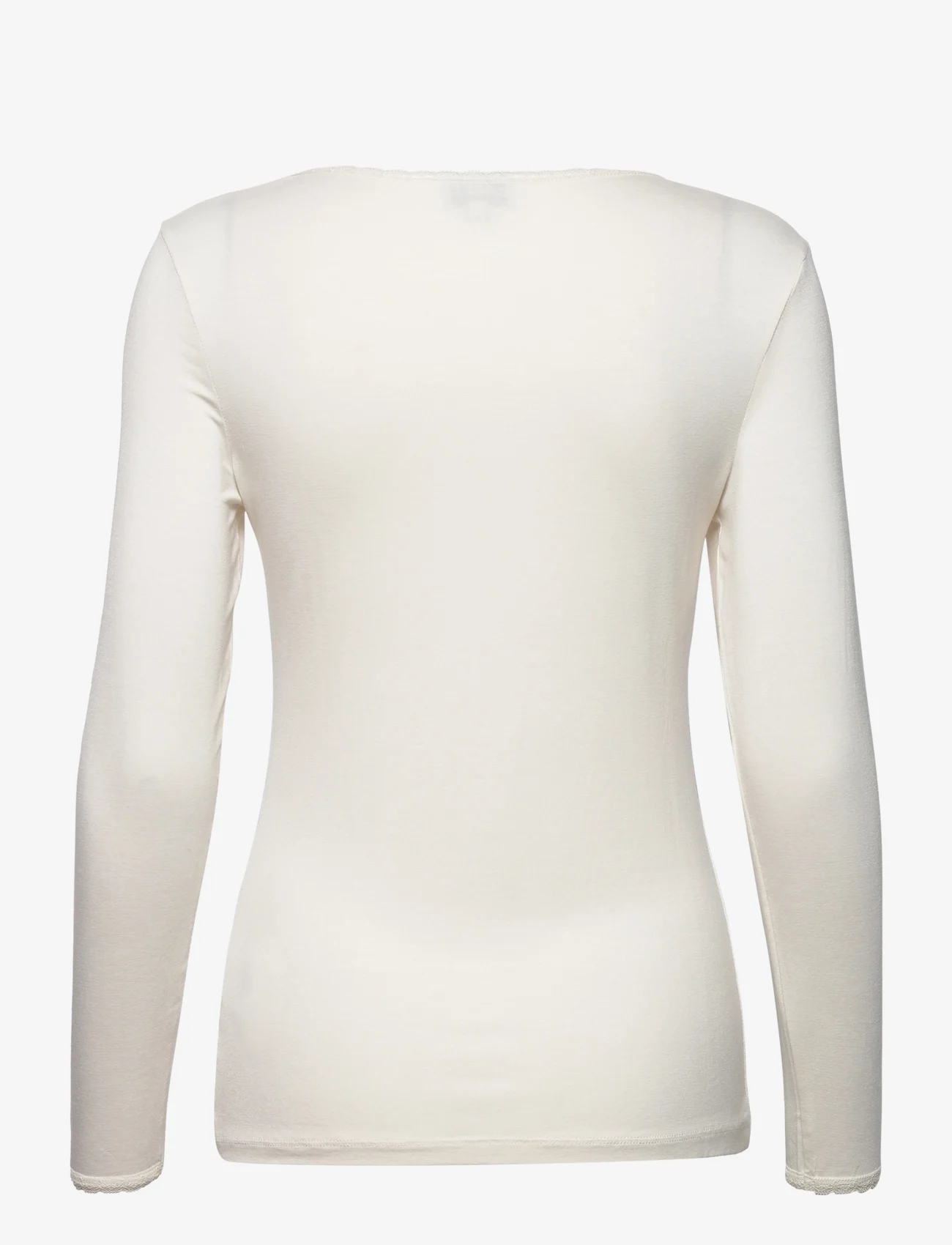 Noa Noa - AlmaNN T-Shirt Long Sleeve - långärmade toppar - white - 1