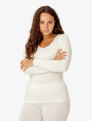 Noa Noa - AlmaNN T-Shirt Long Sleeve - najniższe ceny - white - 4