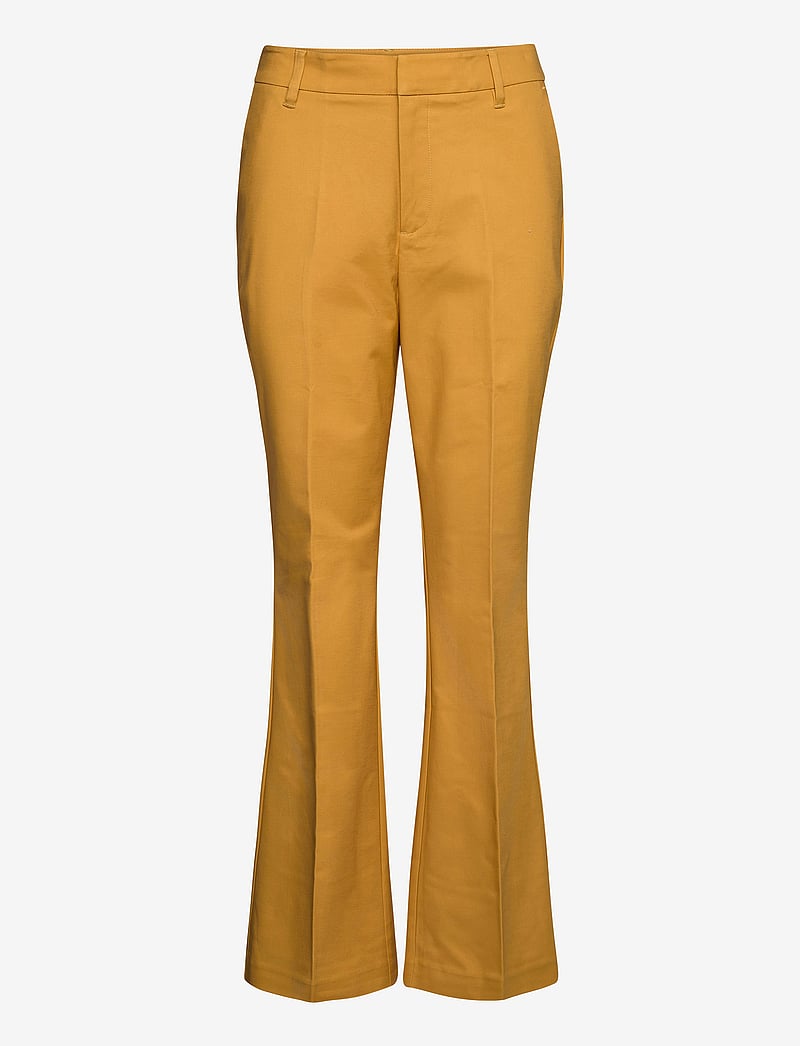 Noa Noa - Trousers - schlaghose - bright gold - 0