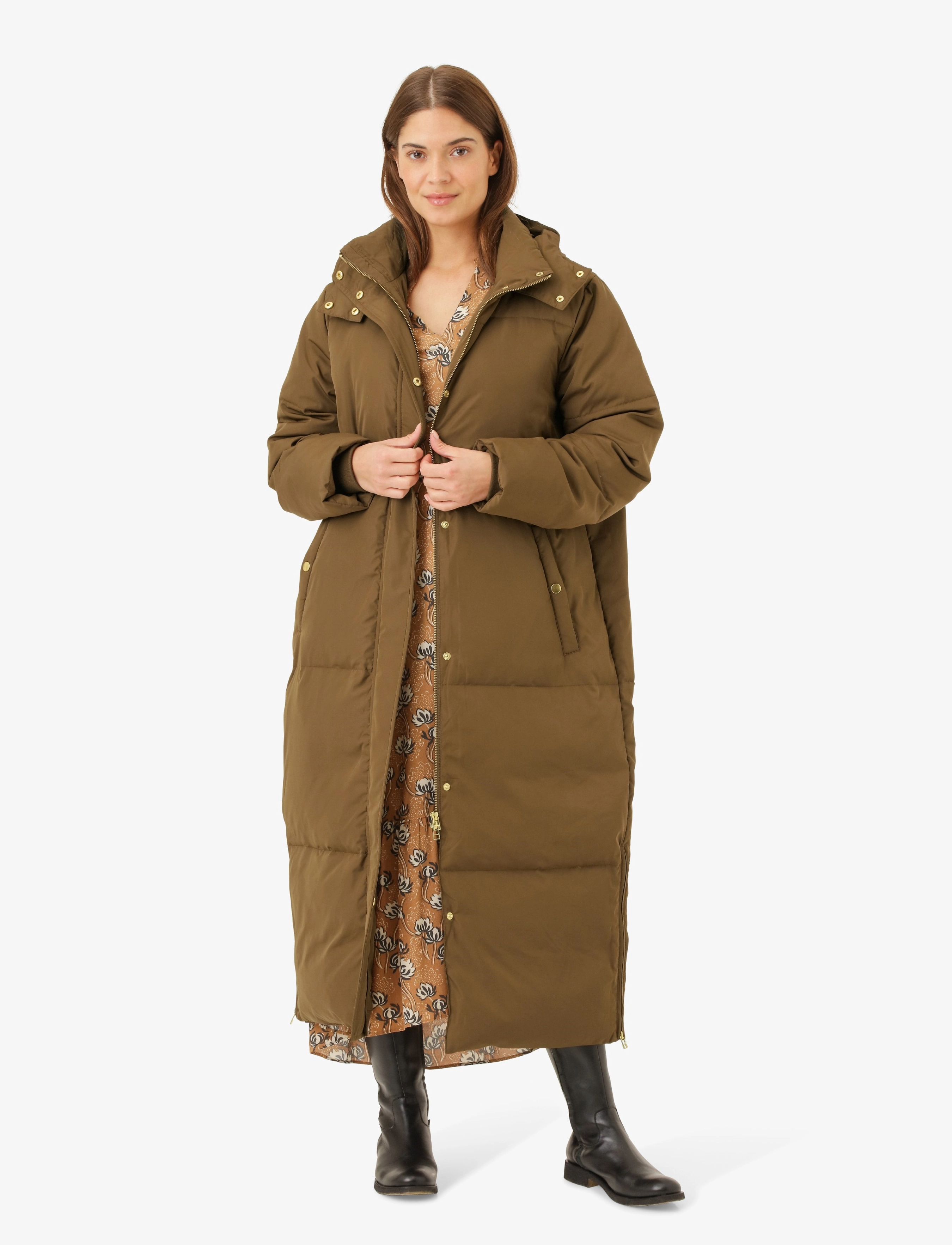 Noa Noa - Lisa Coat - coffee lique_r - 2