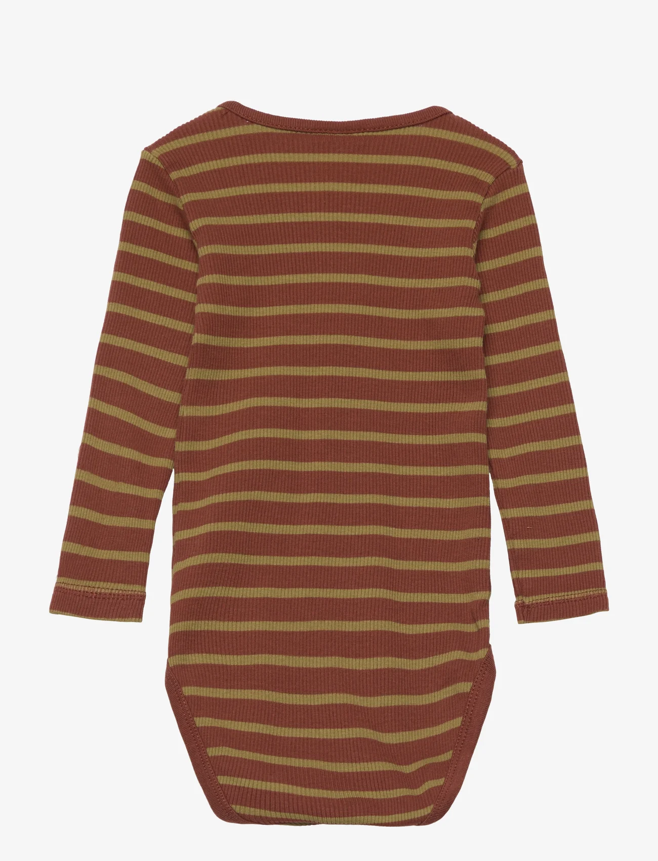 Noa Noa miniature - T-shirt - pikkade varrukatega t-särgid - art brown - 1
