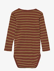 Noa Noa miniature - T-shirt - pitkähihaiset t-paidat - art brown - 1
