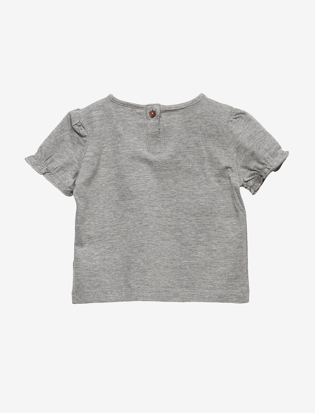 Noa Noa miniature - T-shirt - kortermede t-skjorter - grey melange - 1