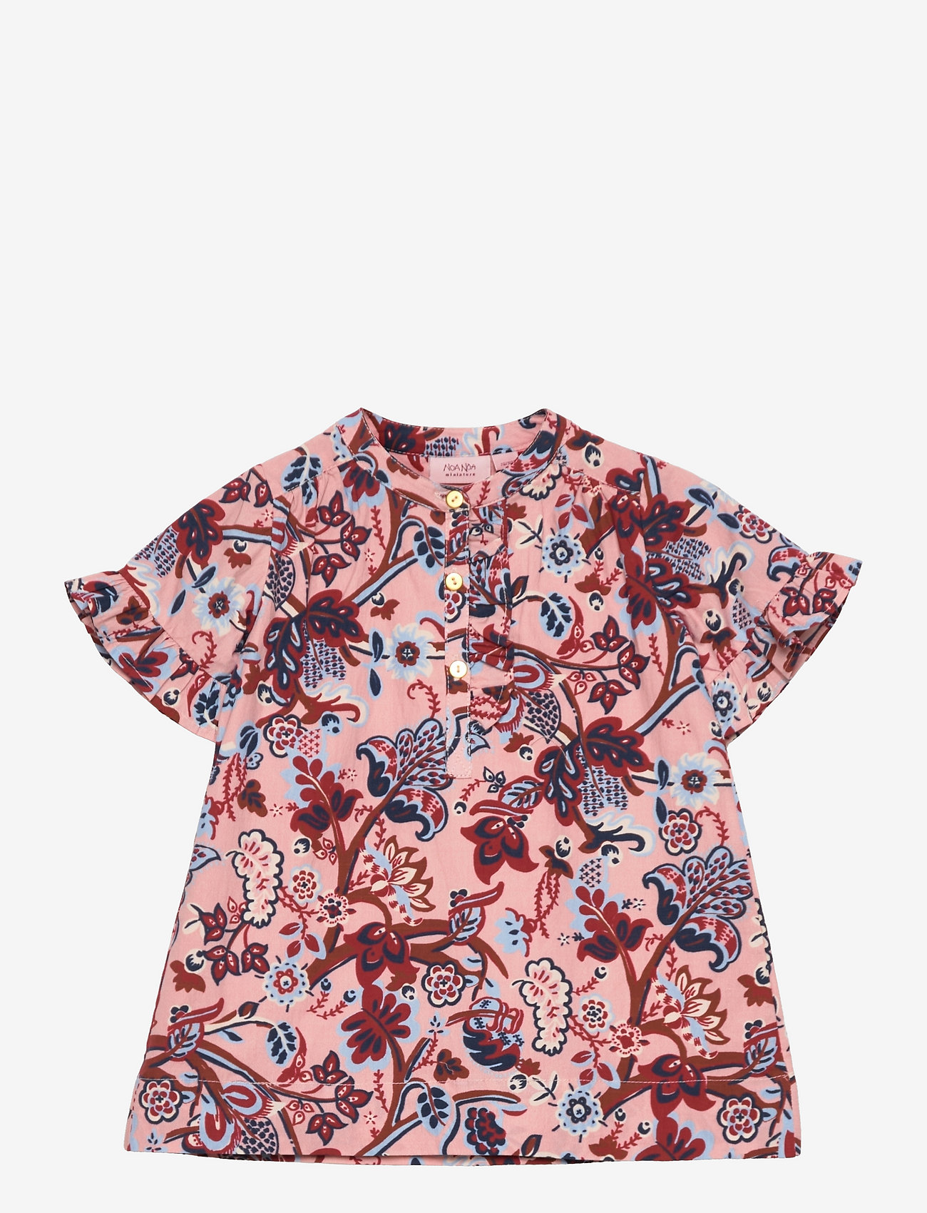 Noa Noa miniature - Dress short sleeve - print rosa - 0