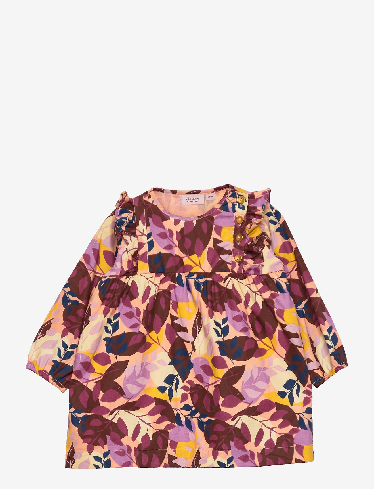 Noa Noa miniature - Dress long sleeve - langærmede babykjoler - print multicolour - 0