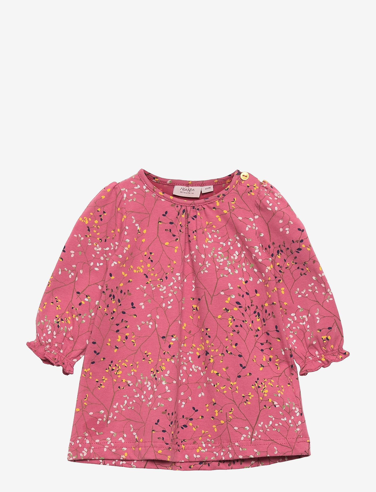 Noa Noa miniature - Dress long sleeve - print rosa - 0
